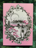 Japanese Sakura Cherry Blossom Greetings Card